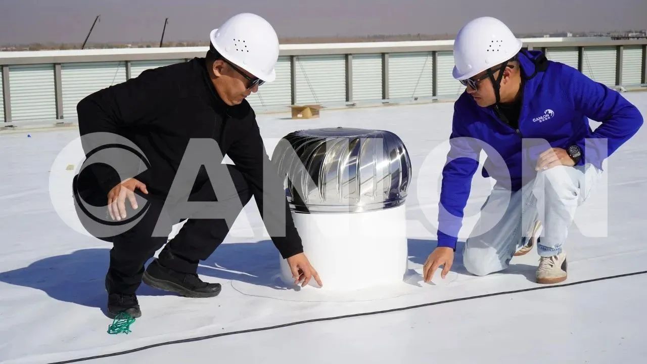 Syst&egrave;me de toiture monocouche Canlon TPO