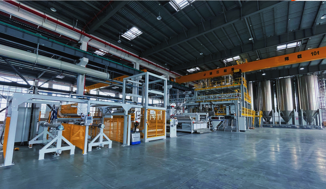 L'Allemagne a import&eacute; une ligne de production de feuilles de PE