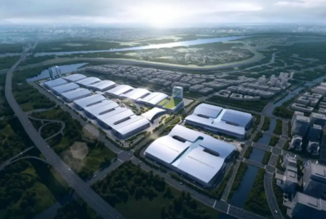 ​Beau CANLON Classique |Ce projet est incroyable !La plus grande zone d'exposition en Chine adopte le système d'étanchéité de toiture monocouche de CANLON