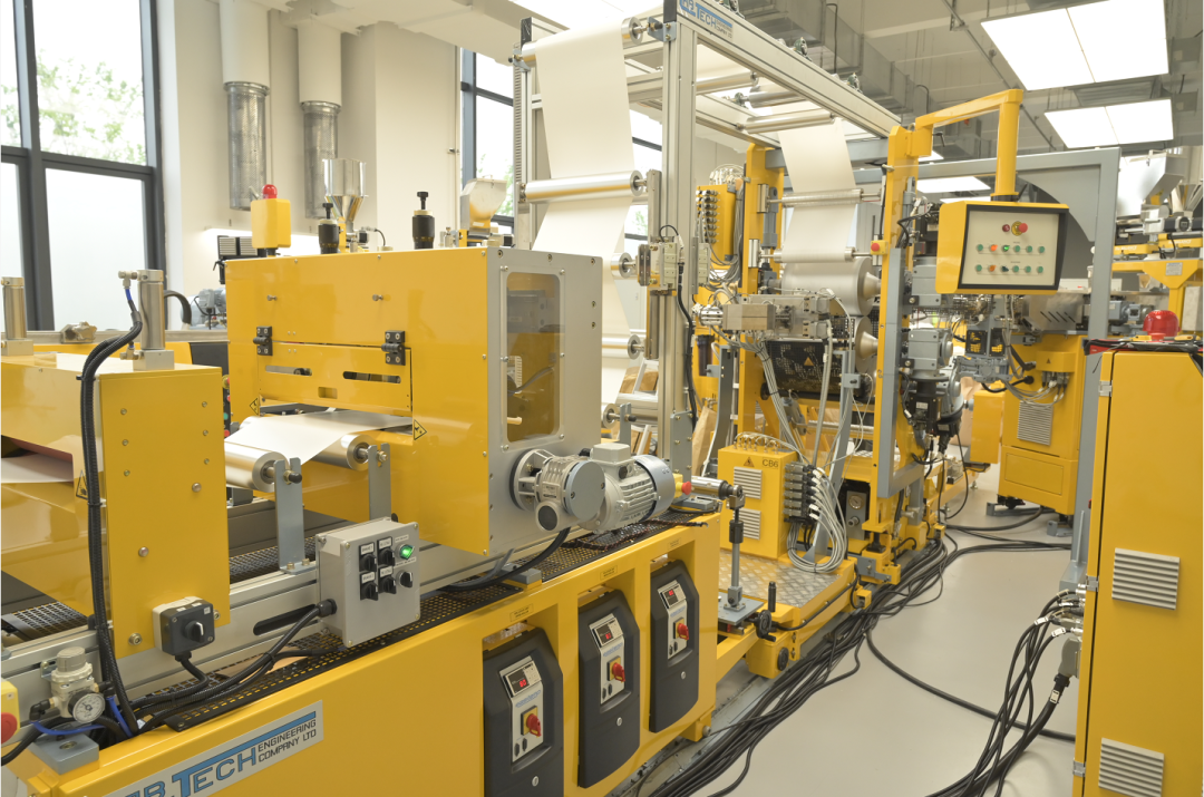 Ligne de production de tests de coextrusion multicouche