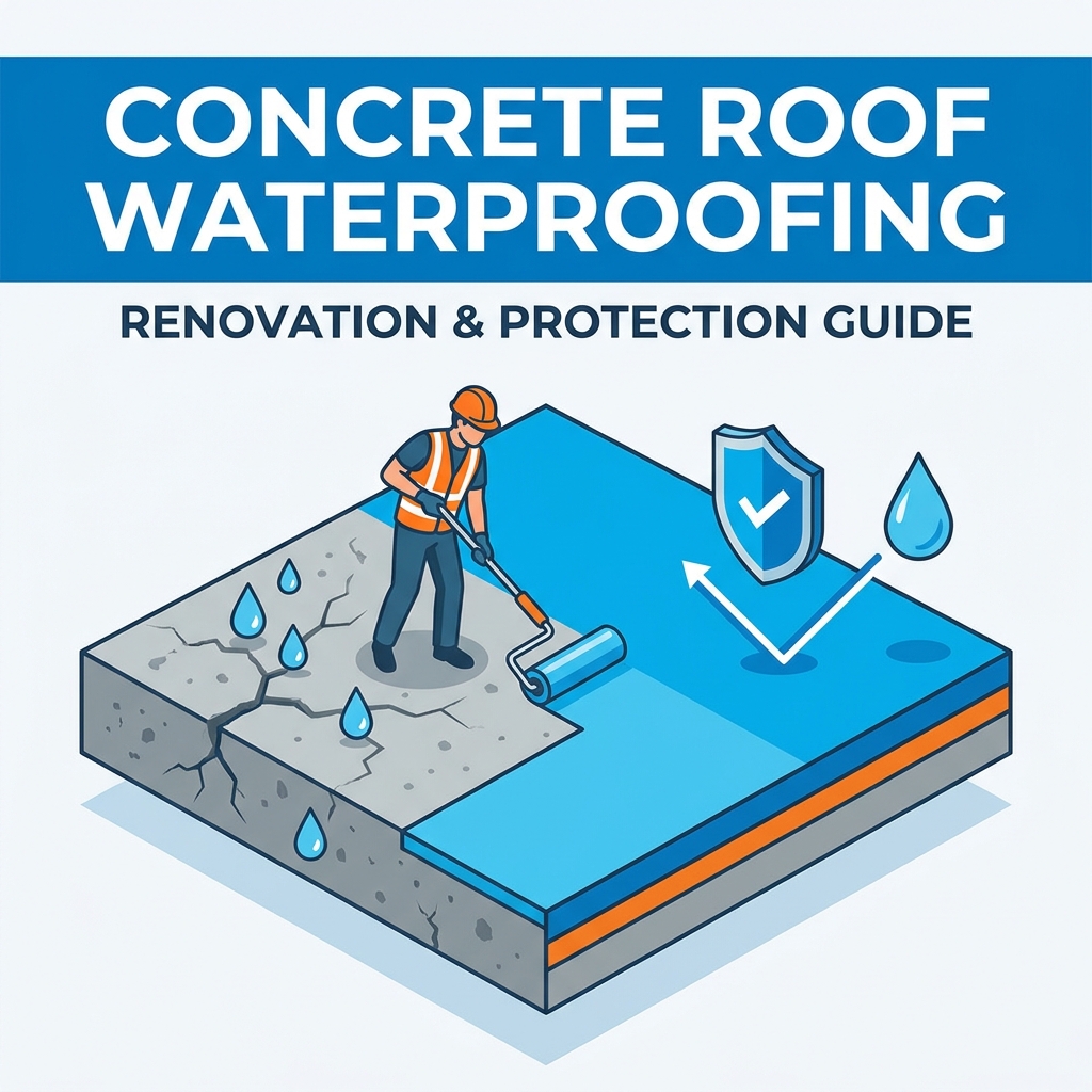 Imperméabilisation de toiture en béton : Guide complet de rénovation et de protection de toiture