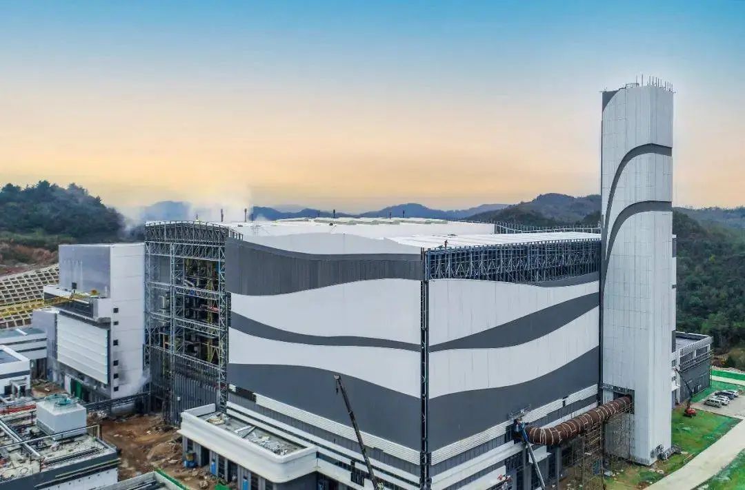 Production d'&eacute;lectricit&eacute; par incin&eacute;ration des d&eacute;chets municipaux de Guiyang