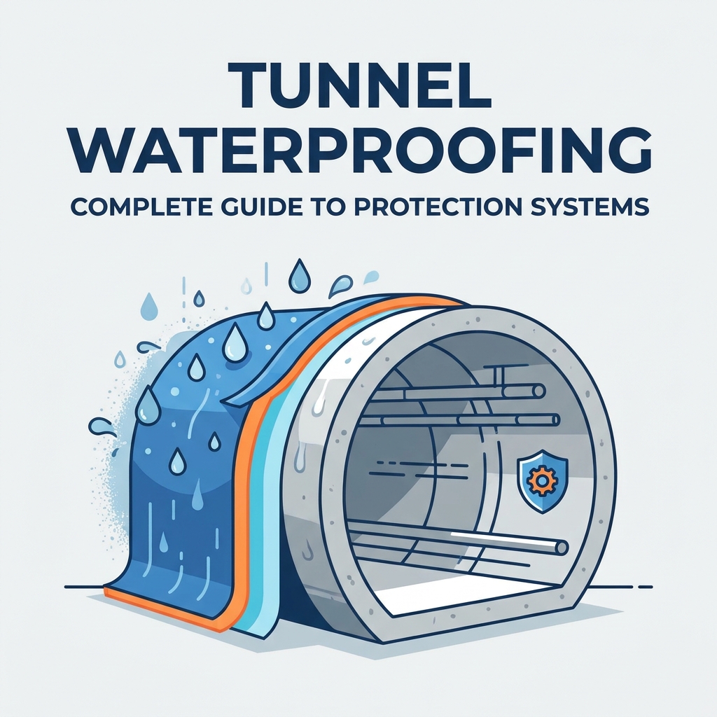 Imperméabilisation des tunnels : guide complet des systèmes de protection des tunnels souterrains