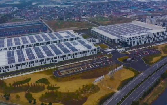 CANLON - Le système de toiture solaire photovoltaïque CSPV appliqué dans la propre usine de CANLON « parle de lui-même » !