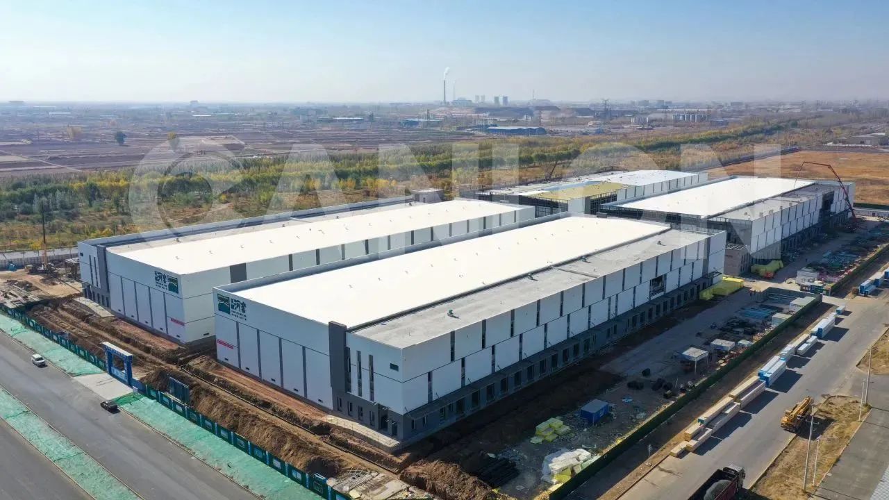 Excellent Canon |Visite de Bayannuur : la construction du parc de base du siège social de Tianfu Hetao en Mongolie intérieure démontre la qualité intégrée de Canlon