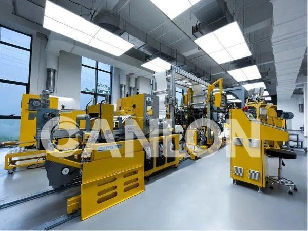 ligne de production pilote d'&eacute;tanch&eacute;it&eacute; canon