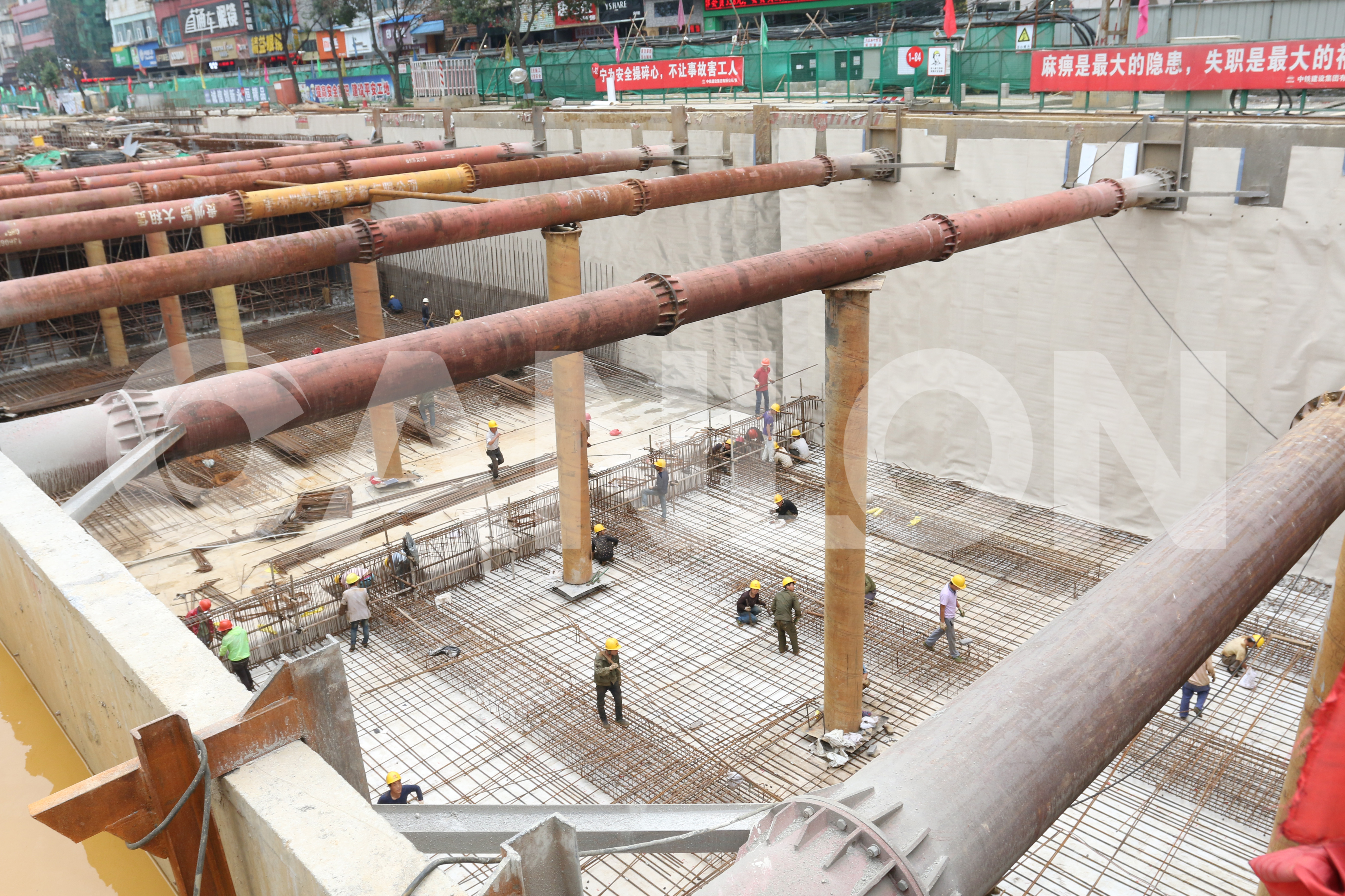 imperm&eacute;abilisation sous le niveau du sol